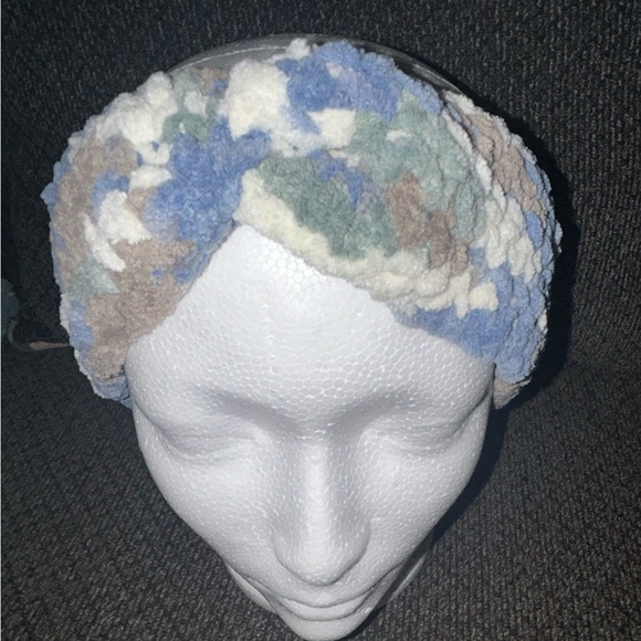 Handmade Crochet Ear Warmer - Picture 3 of 3